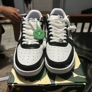 A Bathing Ape Bape Sta Low Black
